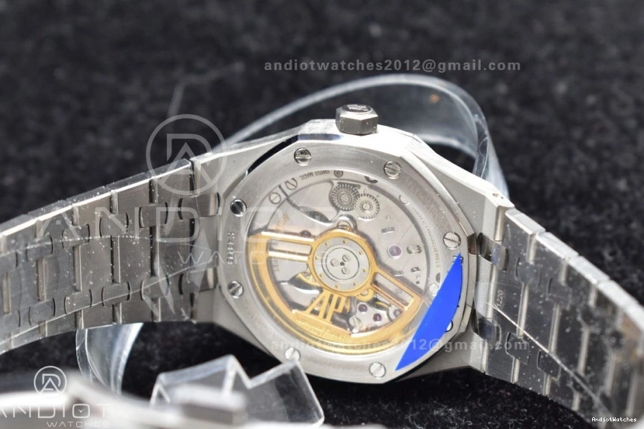 SS SS APSF DailyWear Bracelet Royal 15500 41mm 1:1 Dial Black on Super Oak Clone Textured Best A4302 Edition 443 0920